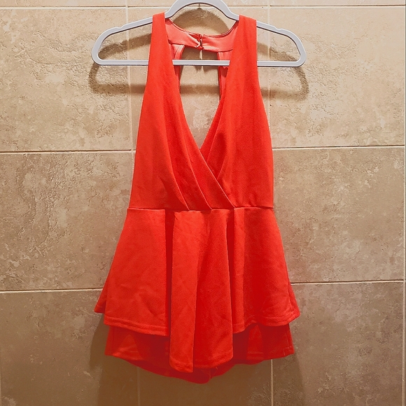 Red Romper - Picture 1 of 2